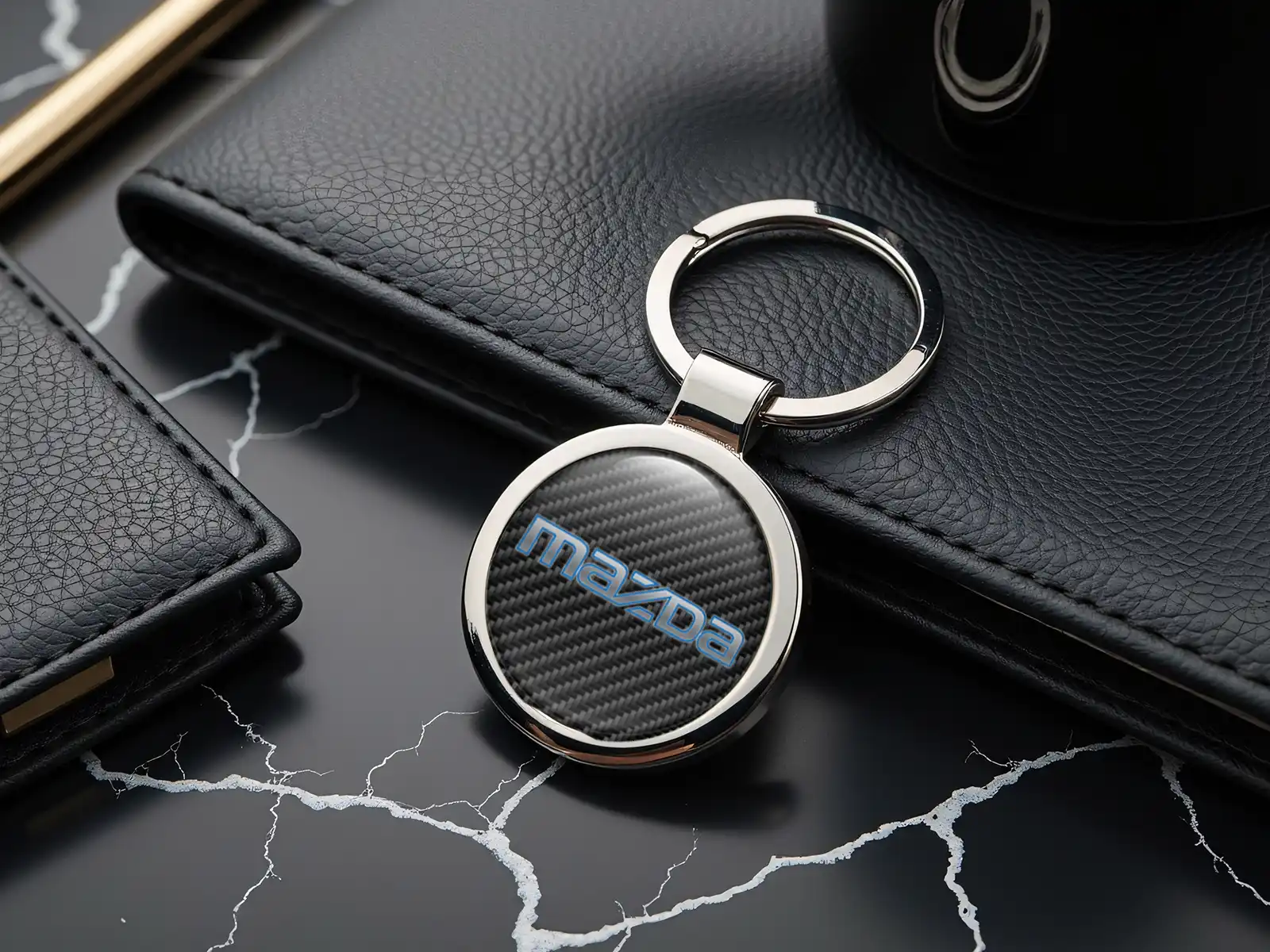 Mazda Llavero Fob Aleación Fuerza Duradera